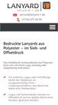 Mobile Screenshot of lanyard-1.de