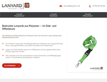 Tablet Screenshot of lanyard-1.de